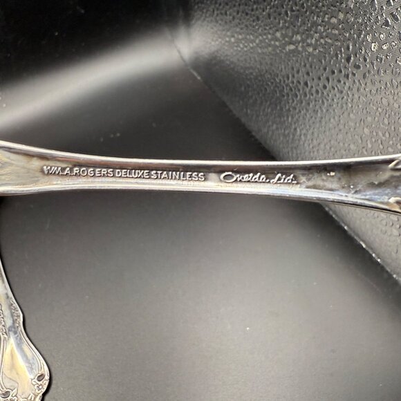 Oneida Mansfield Place Silverware Set of 2 Dinner Forks Vintage Floral Design - Picture 4 of 5